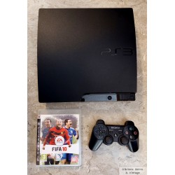 Playstation 3 Slim med 298 GB HD - Komplett konsoll med spill