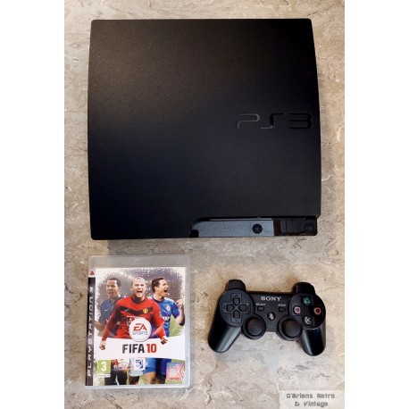 Playstation 3 Slim med 298 GB HD - Komplett konsoll med spill