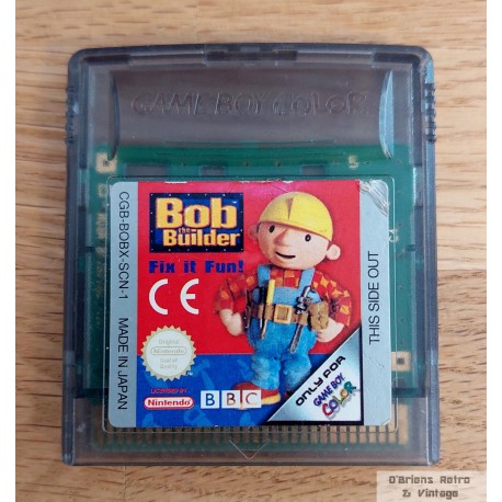 GameBoy Color: Bob the Builder - Fix it Fun!