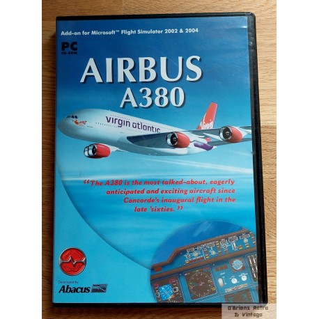 Airbus A380 - Add-on for Microsoft Flight Simulator 2002 & 2004 - PC