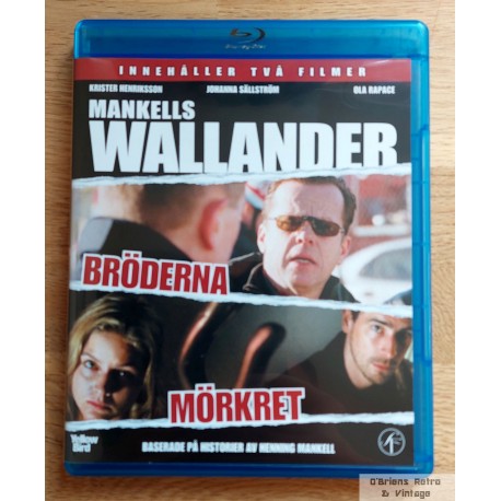 2 x Wallander - Bröderna - Mörkret - Blu-ray