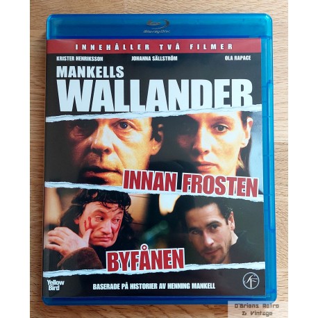 2 x Wallander - Innan frosten - Byfånen - Blu-ray