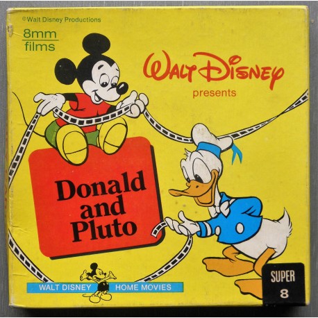 (8 mm) Walt Disney- Donald og Pluto