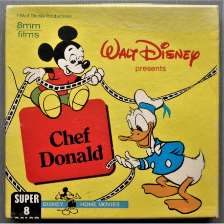 (8 mm) Walt Disney- Chef Donald