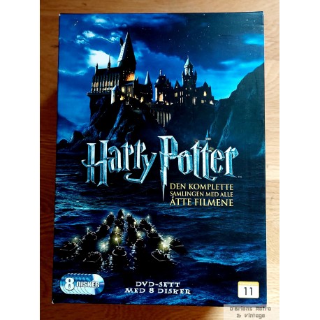 Harry Potter - Den komplette samlingen - 8 x DVD