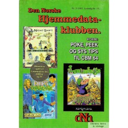 DNH - Den Norske Hjemmedataklubben - 1991 - Nr. 2