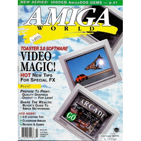Amiga World - 1994 - March - Video Magic!
