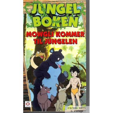 Jungelboken - Mowgli kommer til jungelen - VHS