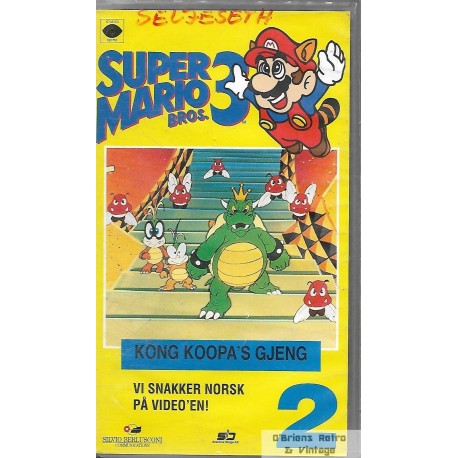 Super Mario Bros. 3 - Nr. 2 - Kong Koopa's gjeng - VHS