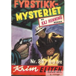 Krimeliten - 1953 - Nr. 36 - Fyrstikk-mysteriet