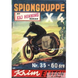 Krimeliten - 1953 - Nr. 35 - Spiongruppe X 4