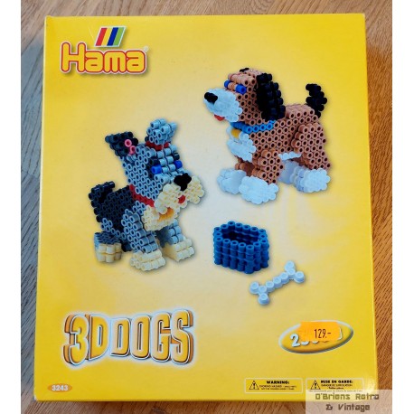Hama - 3D Dogs - Rørperler