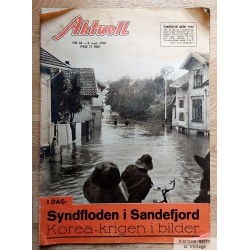 Aktuell - 1950 - Nr. 18 - Syndfloden i Sandefjord