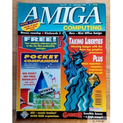 Amiga Computing - 1992 - September - Issue 52 - Taking Liberties