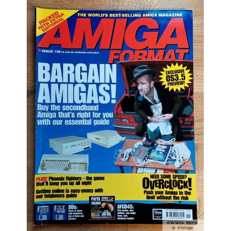 Amiga Format - 1999 - November - Nr. 129 - Bargain Amigas!