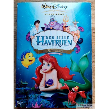 Walt Disney Klassikere - Den lille havfruen - Spesialutgave - DVD