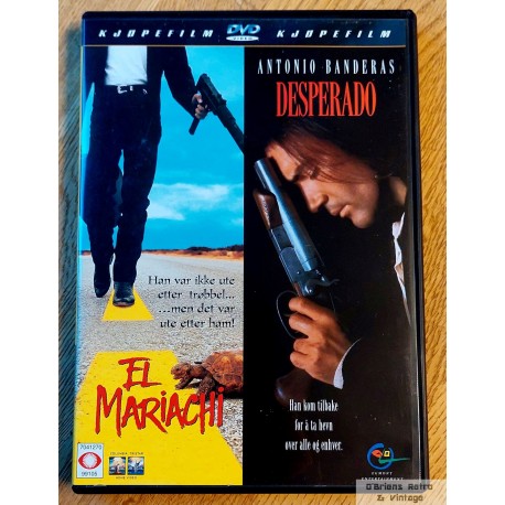 2 x Action - El Mariachi - Desperado - DVD