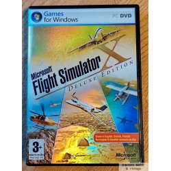 Microsoft Flight Simulator X - Deluxe Edition - PC