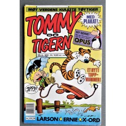 Tommy og Tigern- Nr. 8/ 1990- Med plakat