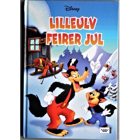 Disney- Lilleulv feirer jul- Bok med CD