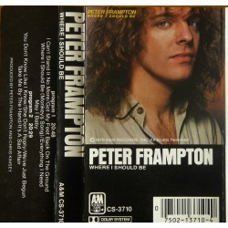Peter Frampton: Where I Should Be (kassett)