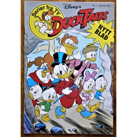 DuckTales- Nr. 1- 1991- Nytt blad!