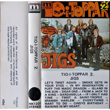 Jigs: Tio-I-Toppar 2 (kassett)