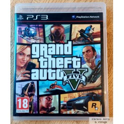 Grand Theft Auto Five 5 (Rockstar Games) - Playstation 3