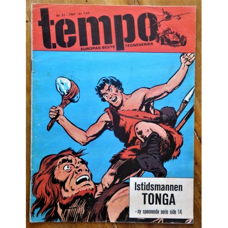Tempo- Nr. 21- 1967- Istidsmannen Tonga