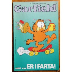 Garfield- Nr. 2- 1988....er i farta!