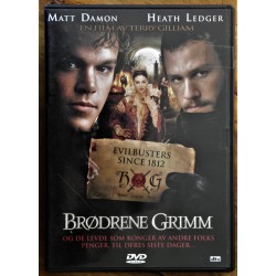 Brødrene Grimm............(DVD)