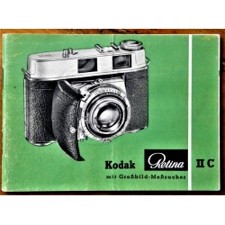 Bruksanvisning- Kodak Retina IIC