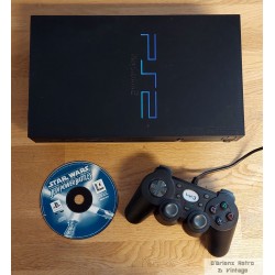 Playstation 2 - Komplett konsoll med Star Wars Episode 1 - Jedi Power Battles