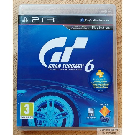 Gran Turismo 6 - The Real Driving Simulator - Playstation 3