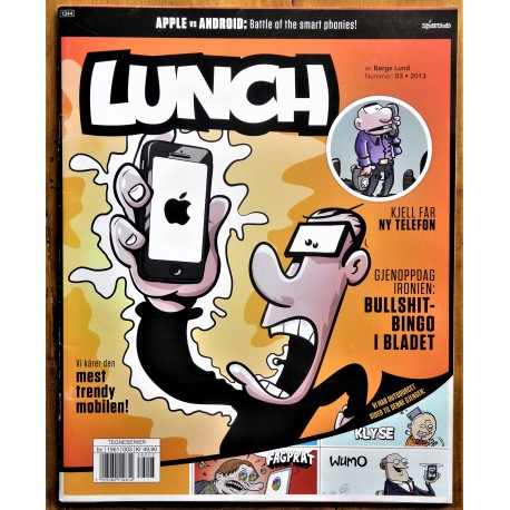 Lunch: 2013- Nr. 3- Kjell får ny telefon