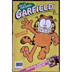 Garfield med Orson- Nr. 1- 1993- Med poster