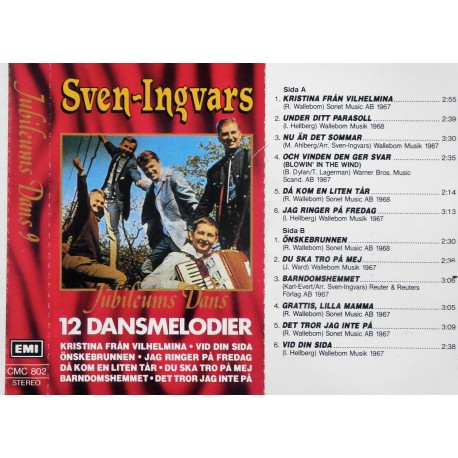 Sven Ingvars- 12 Dansmelodier