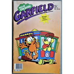 Garfield med Orson- Nr. 9- 1990- Med poster.