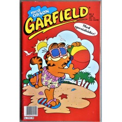 Garfield med Orson- Nr. 8- 1990- Med poster.