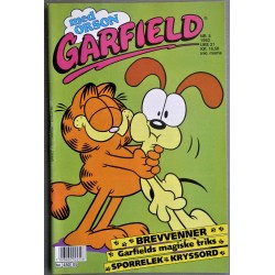 Garfield med Orson- Nr. 5- 1993- Med poster!