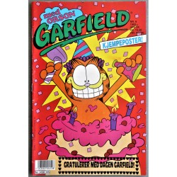 Garfield med Orson- Nr. 6- 1993- Med poster!