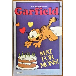 Garfield- Nr. 5 - 1987- Mat for Mons!
