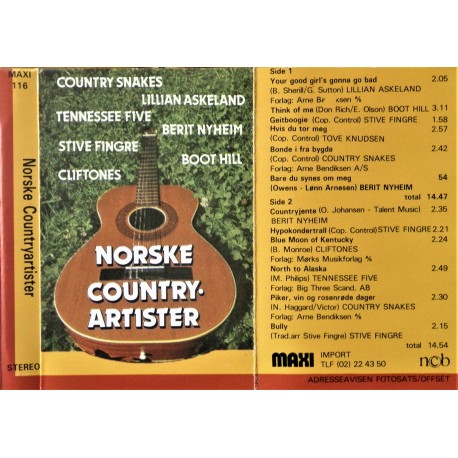 Norske Country- artister