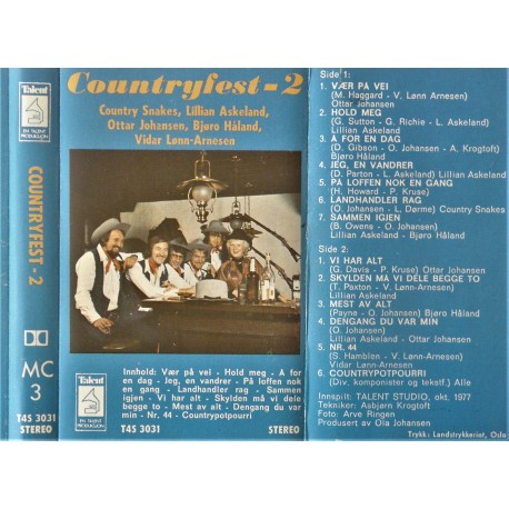 Countryfest 2 (kassett)
