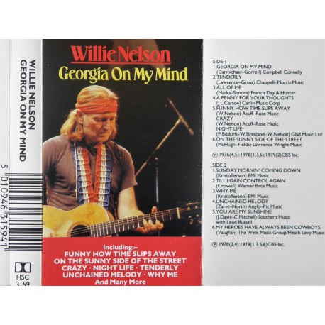 Willie Nelson- Georgia on my mind