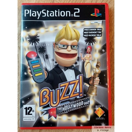 Buzz! - The Hollywood Quiz - Med norsk tale - Playstation 2