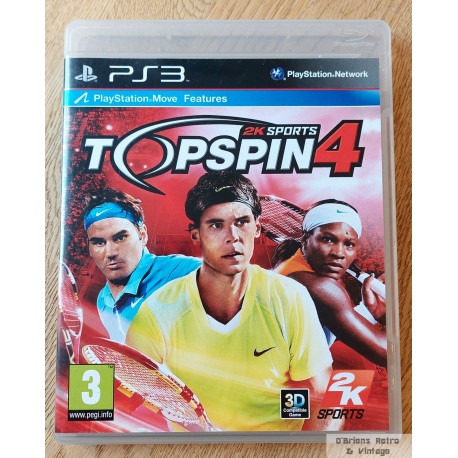 Topspin 4 (2k Sports) - Playstation 3