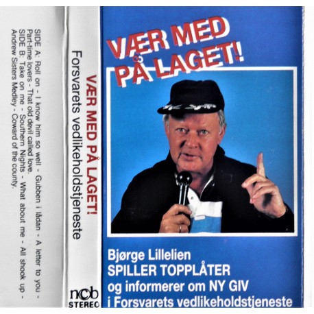 Vær med på laget! Bjørge Lillelien informerer om Ny Giv i Forsvarets vedlikeholdstjeneste (kassett)