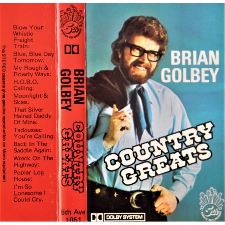 Brian Golbey: Country Greats (kassett)