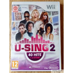 U-Sing 2 - 40 Hits (Mindscape) - Nintendo Wii
